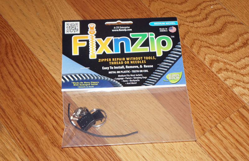 Fixnzip Replacement Zipper Repair Kit for Wetsuit, Size: Large