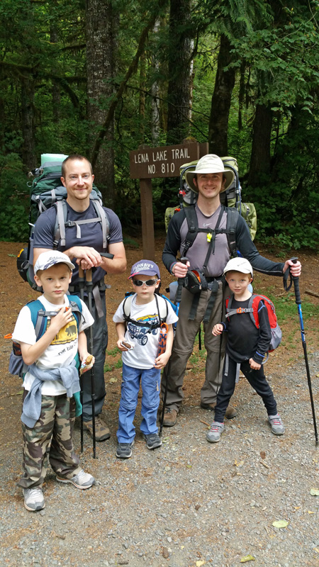 cascade mountain trekking pole